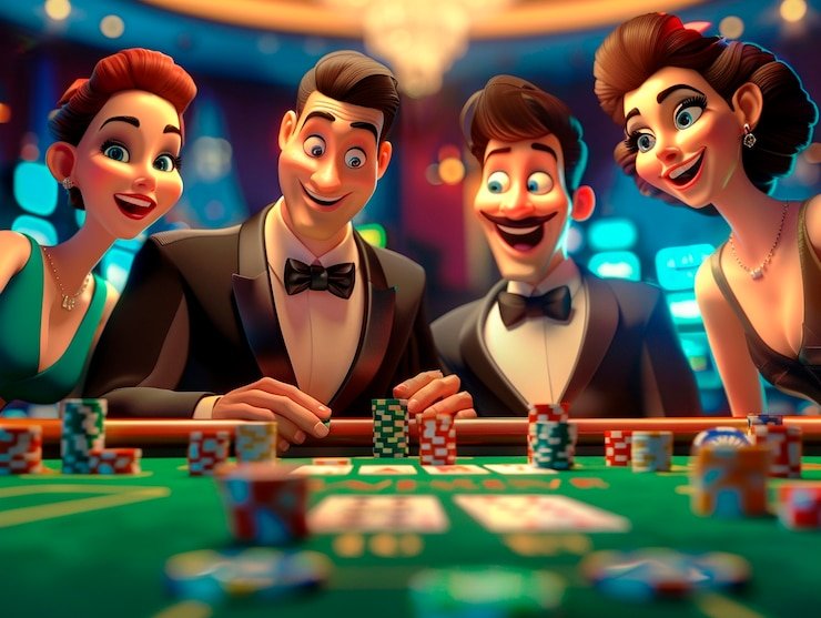 berhadiah mobile app showing live blackjack dealer table on Android phone screen