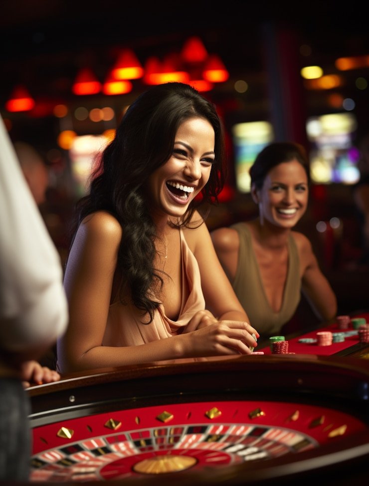 berhadiah live Domino QQ table with professional croupier and multiple camera angles